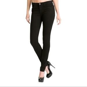 J Brand Womens Size 25 8112 Mid-Rise Rail Skinny jeans in Shadow Stretc